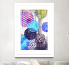 Patterned Circles 2 by THE Studio on GIANT ART - brown abstract