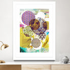 Patterned Circles 4 by THE Studio on GIANT ART - purple abstract