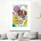 Patterned Circles 4 by THE Studio on GIANT ART - purple abstract