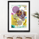 Patterned Circles 4 by THE Studio on GIANT ART - purple abstract