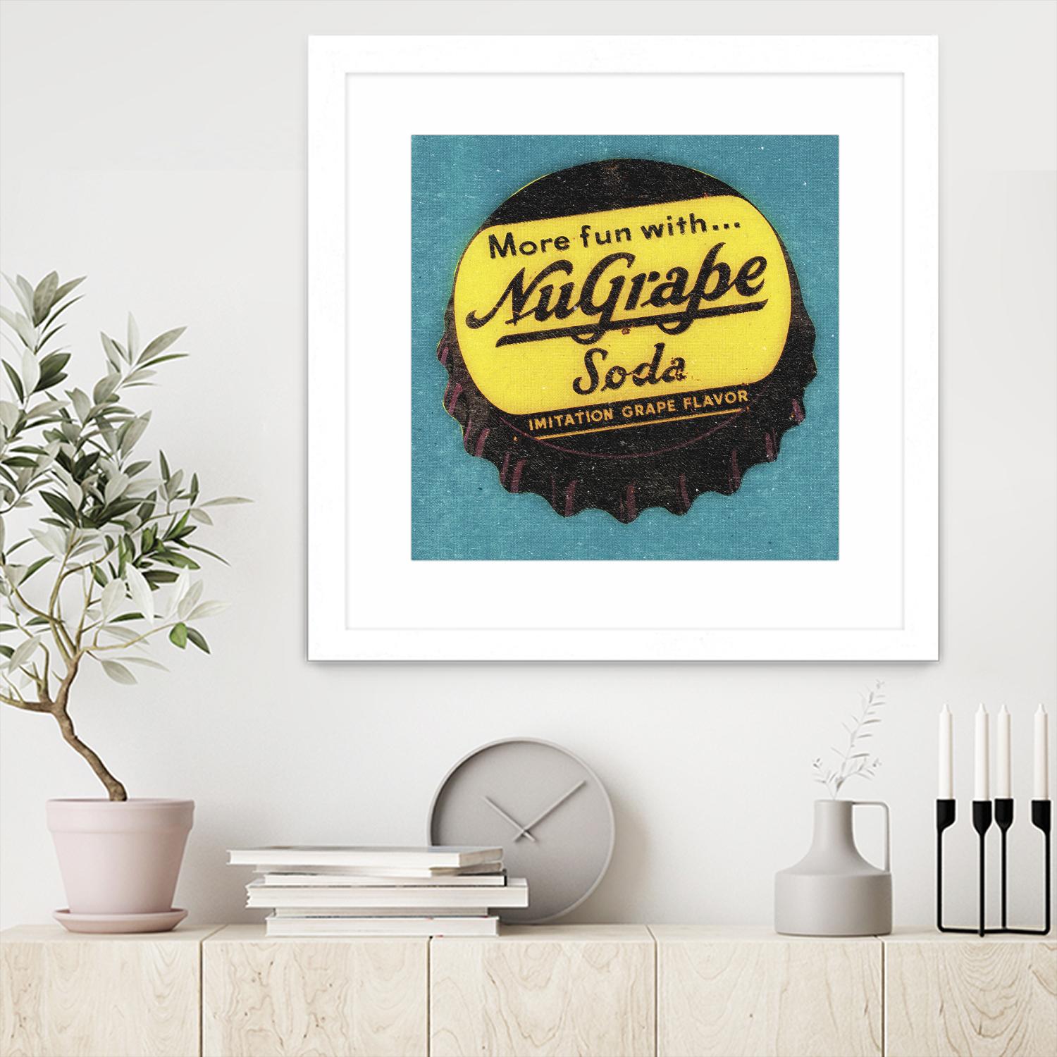 Bottle Cap 1 by Jonathon Kimbrell on GIANT ART - white still life