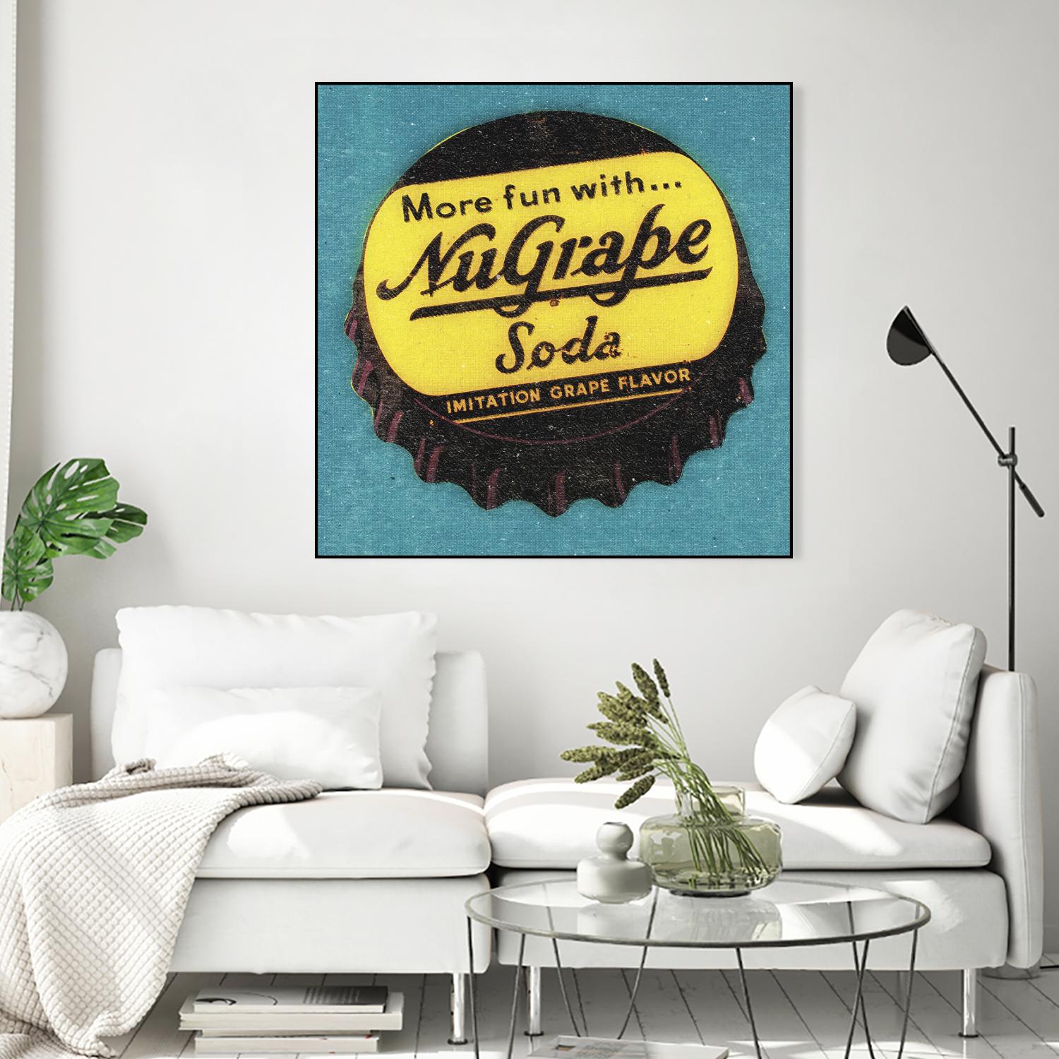 Bottle Cap 1 by Jonathon Kimbrell on GIANT ART - white still life