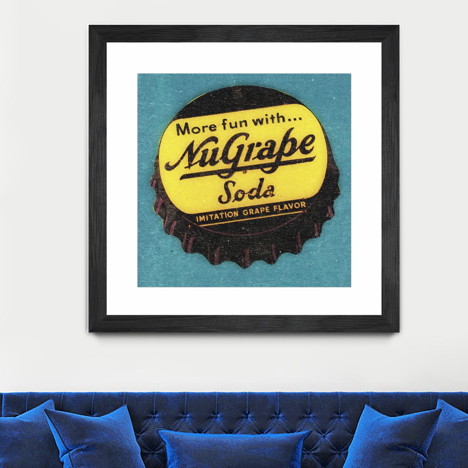 Bottle Cap 1 by Jonathon Kimbrell on GIANT ART - white still life