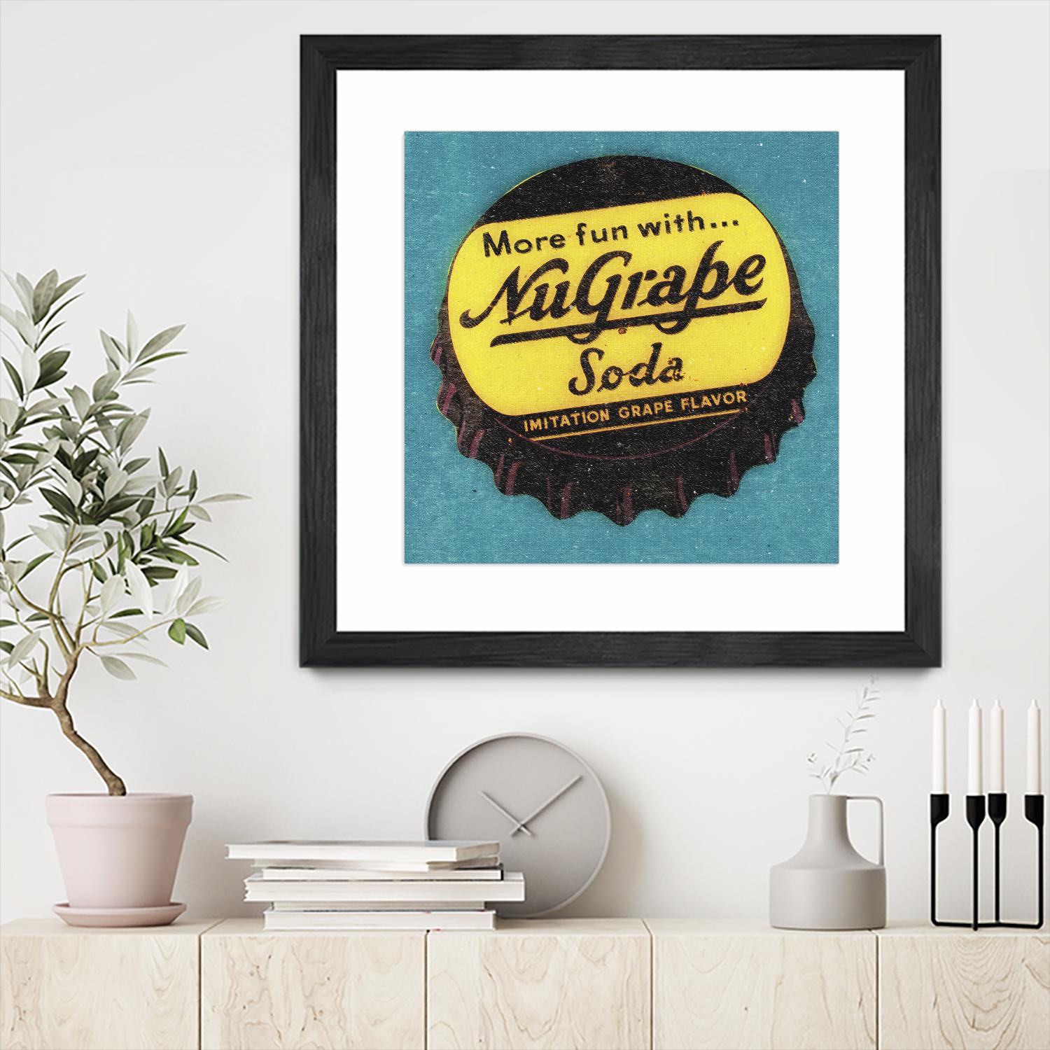 Bottle Cap 1 by Jonathon Kimbrell on GIANT ART - white still life