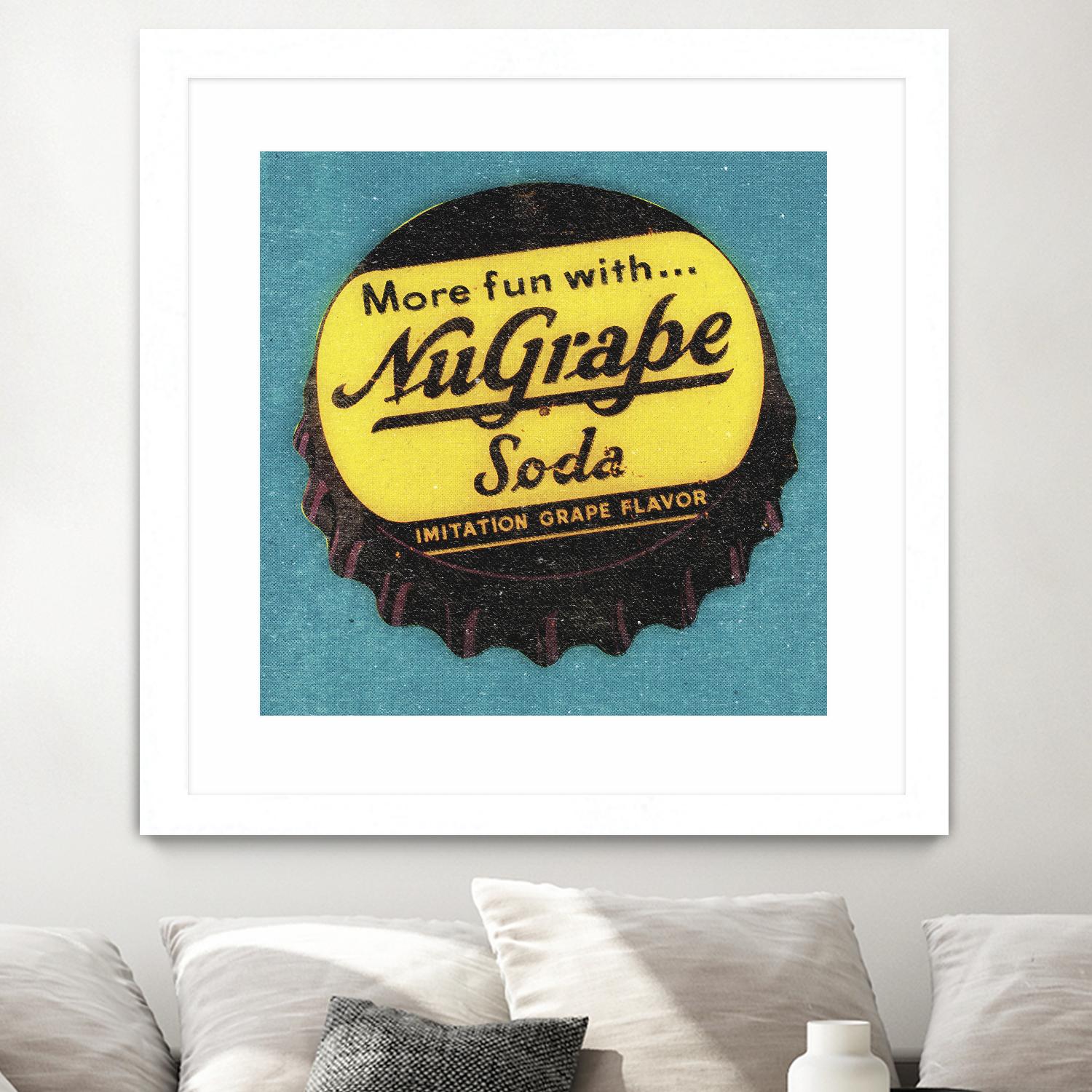 Bottle Cap 1 by Jonathon Kimbrell on GIANT ART - white still life