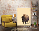 Fractal Bison by THE Studio on GIANT ART - black animal bison