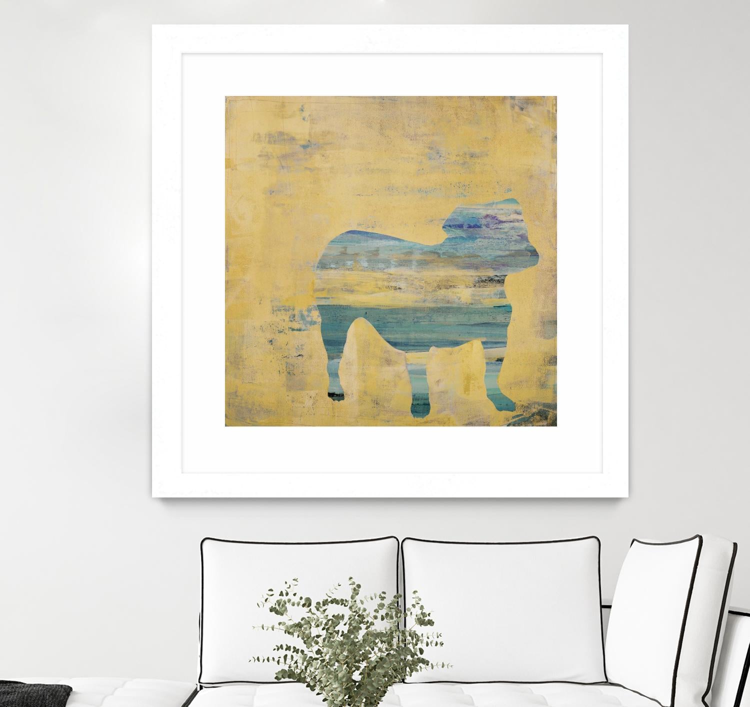 Best Friend 3 by Harris, Maeve Harris on GIANT ART - beige animals dog