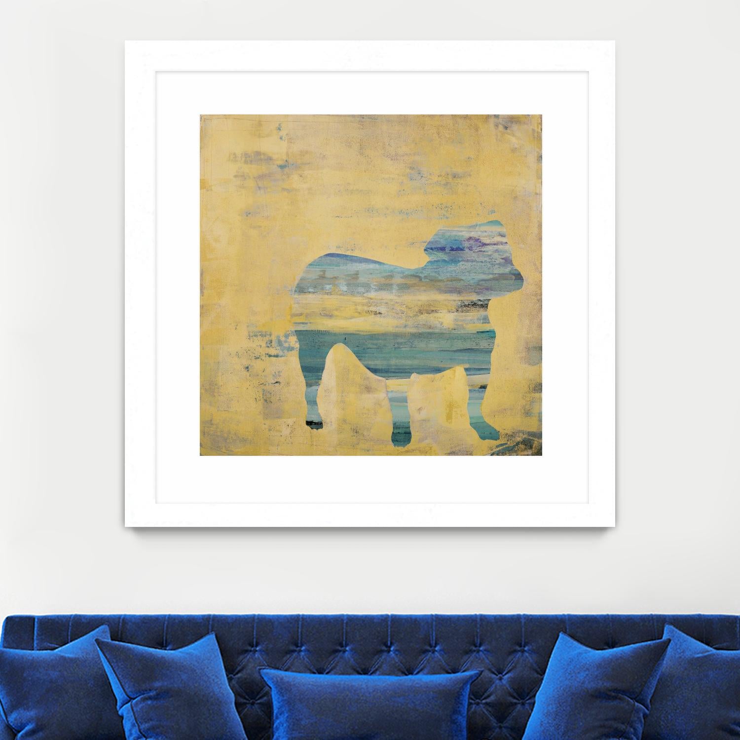 Best Friend 3 by Harris, Maeve Harris on GIANT ART - beige animals dog