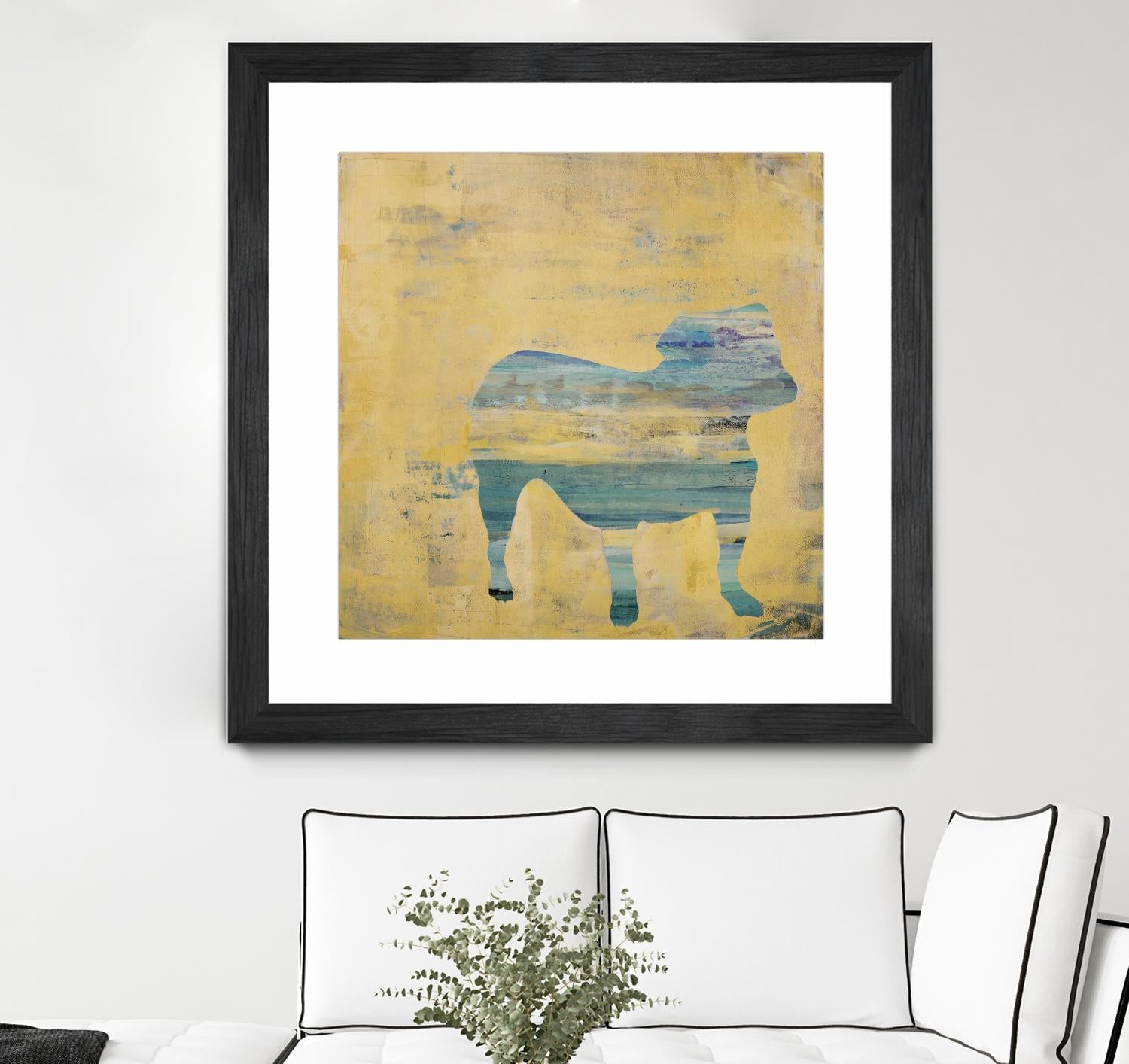 Best Friend 3 by Harris, Maeve Harris on GIANT ART - beige animals dog