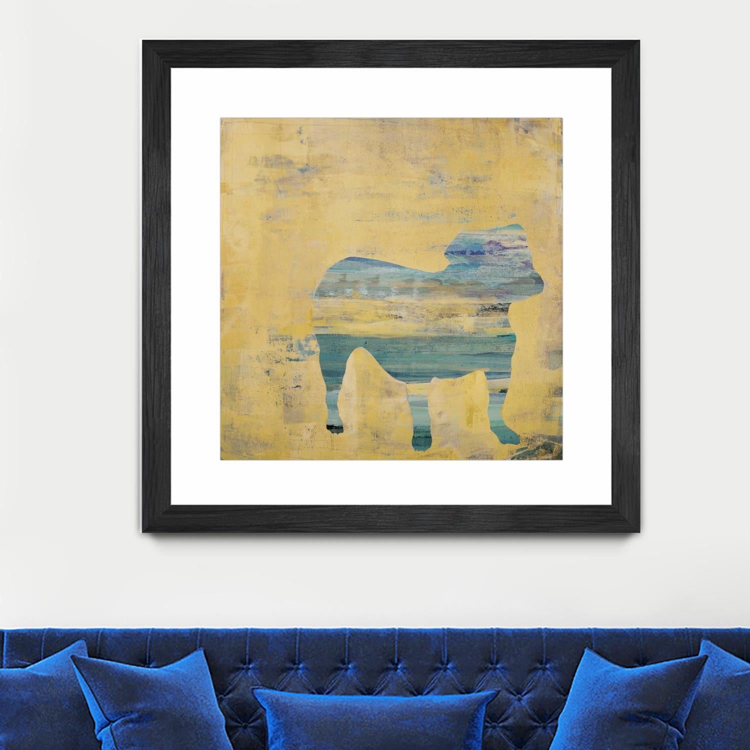 Best Friend 3 by Harris, Maeve Harris on GIANT ART - beige animals dog