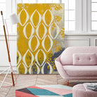 Yellow Pintura 2 by Sid Rativo on GIANT ART - white abstract