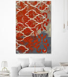 Cherry Pintura 1 by Sid Rativo on GIANT ART - orange abstract