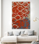 Cherry Pintura 1 by Sid Rativo on GIANT ART - orange abstract