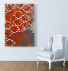 Cherry Pintura 1 by Sid Rativo on GIANT ART - orange abstract