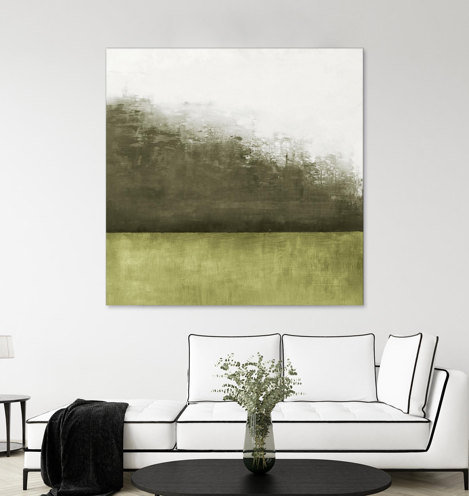 Of the Season C by Danna Harvey on GIANT ART - green landscape