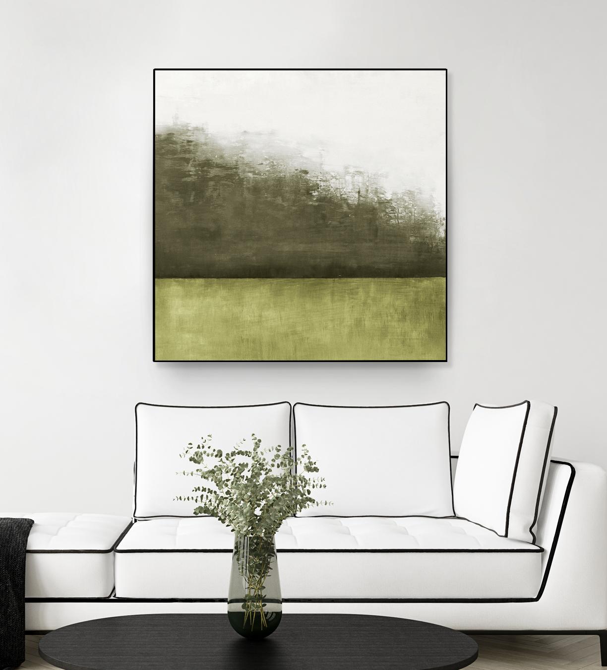 Of the Season C by Danna Harvey on GIANT ART - green landscape