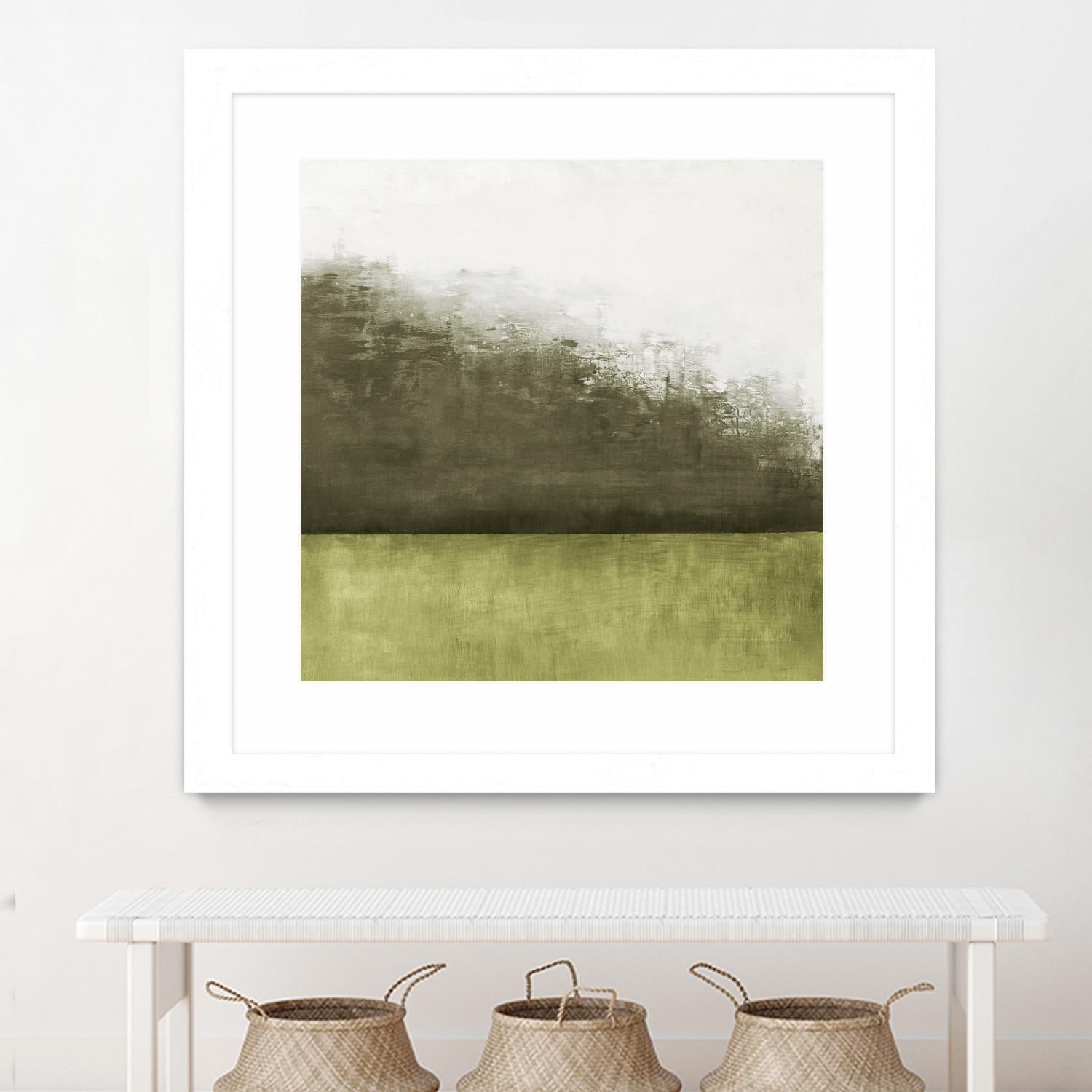 Of the Season C by Danna Harvey on GIANT ART - green landscape