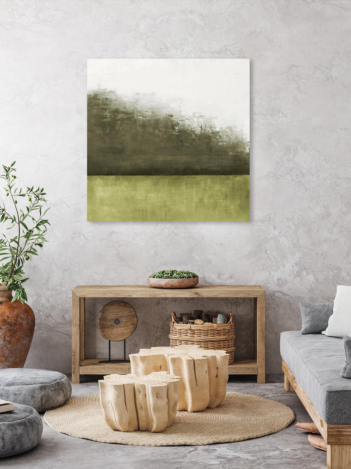 Of the Season C by Danna Harvey on GIANT ART - green landscape