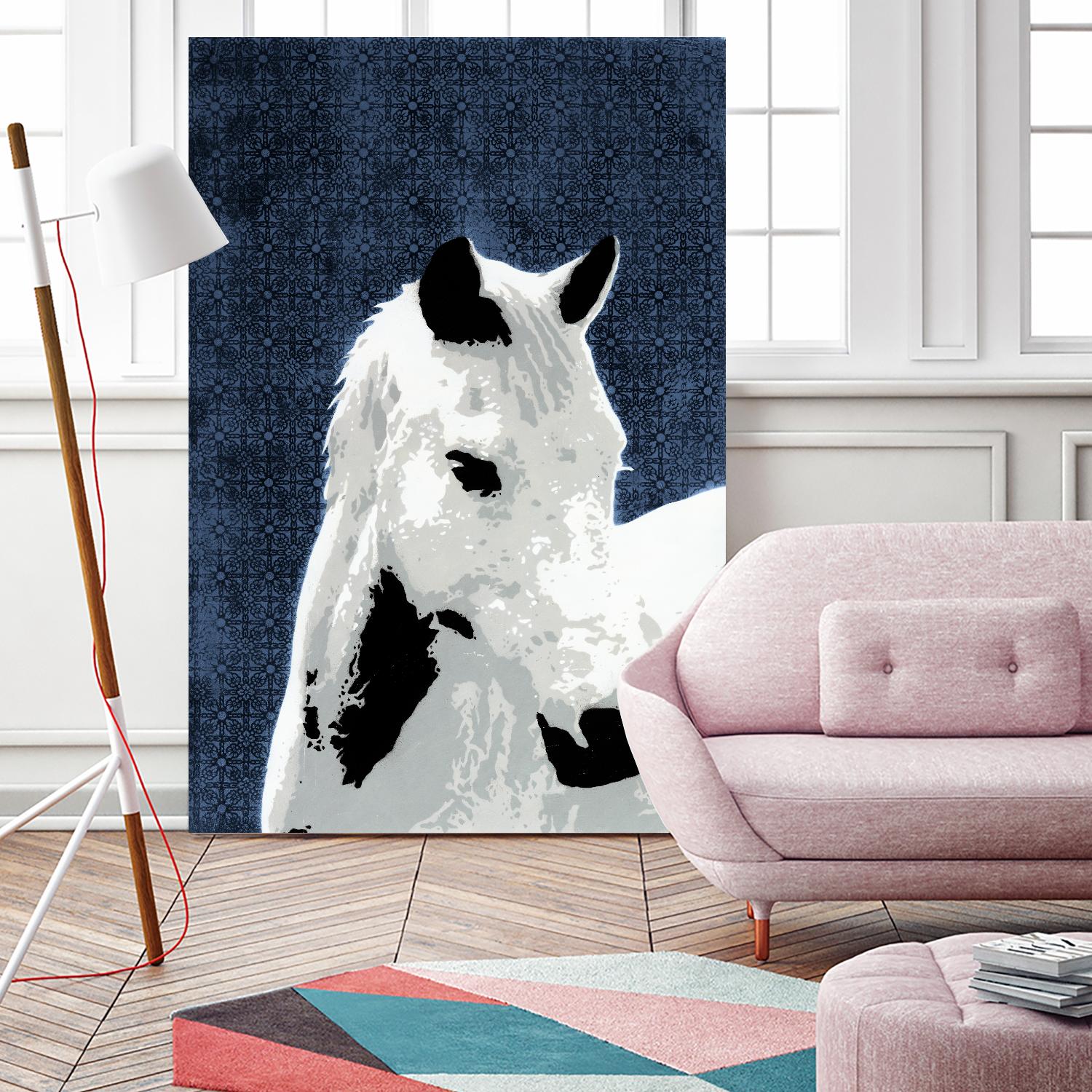 Horse by Urbansoule on GIANT ART - grey contemporary