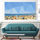 Beach Fragments C by THE Studio on GIANT ART - brown nautical