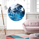 Interstellar Sphere 3 by Katie Todaro on GIANT ART - blue abstract