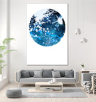 Interstellar Sphere 3 by Katie Todaro on GIANT ART - blue abstract