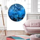 Interstellar Sphere 4 by Katie Todaro on GIANT ART - blue abstract