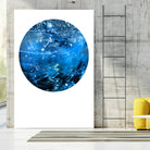 Interstellar Sphere 4 by Katie Todaro on GIANT ART - blue abstract