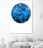 Interstellar Sphere 4 by Katie Todaro on GIANT ART - blue abstract
