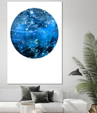 Interstellar Sphere 4 by Katie Todaro on GIANT ART - blue abstract