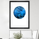Interstellar Sphere 4 by Katie Todaro on GIANT ART - blue abstract