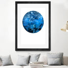 Interstellar Sphere 4 by Katie Todaro on GIANT ART - blue abstract
