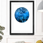 Interstellar Sphere 4 by Katie Todaro on GIANT ART - blue abstract