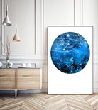 Interstellar Sphere 4 by Katie Todaro on GIANT ART - blue abstract
