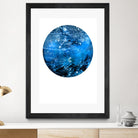 Interstellar Sphere 4 by Katie Todaro on GIANT ART - blue abstract