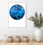 Interstellar Sphere 4 by Katie Todaro on GIANT ART - blue abstract