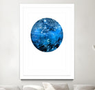 Interstellar Sphere 4 by Katie Todaro on GIANT ART - blue abstract