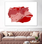 Pooling 8 by EJ Studio on GIANT ART - pink abstracts paint