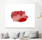 Pooling 8 by EJ Studio on GIANT ART - pink abstracts paint