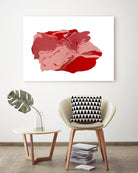 Pooling 8 by EJ Studio on GIANT ART - pink abstracts paint