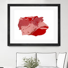 Pooling 8 by EJ Studio on GIANT ART - pink abstracts paint