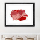 Pooling 8 by EJ Studio on GIANT ART - pink abstracts paint