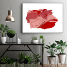 Pooling 8 by EJ Studio on GIANT ART - pink abstracts paint