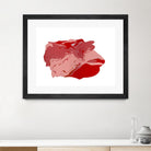 Pooling 8 by EJ Studio on GIANT ART - pink abstracts paint