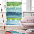 Watercolor Wash 2 by Natasha Marie on GIANT ART - green abstract