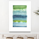 Watercolor Wash 2 by Natasha Marie on GIANT ART - green abstract