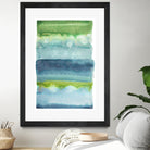 Watercolor Wash 2 by Natasha Marie on GIANT ART - green abstract