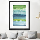 Watercolor Wash 2 by Natasha Marie on GIANT ART - green abstract