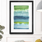 Watercolor Wash 2 by Natasha Marie on GIANT ART - green abstract
