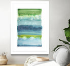 Watercolor Wash 2 by Natasha Marie on GIANT ART - green abstract